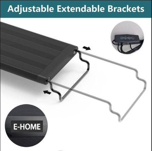 Upgrade 40cm Full Spectrum Aquarium LED Light Lighting Aqua Fish Tank Lamp