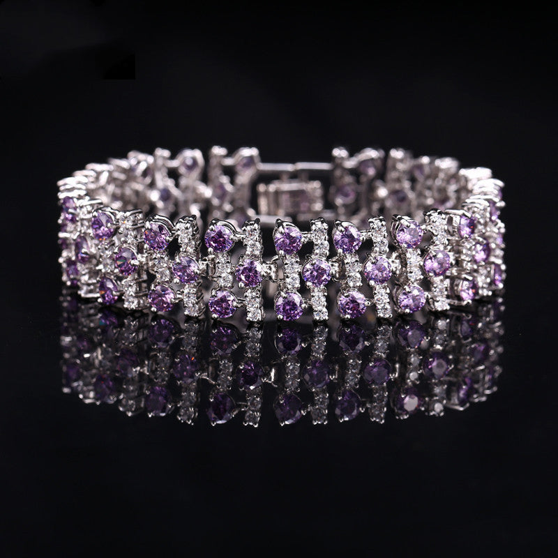 Fashion All Match Women AAA Zircon Bracelet