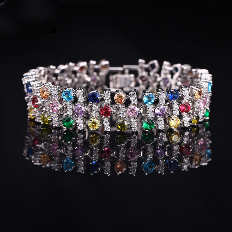 Fashion All Match Women AAA Zircon Bracelet
